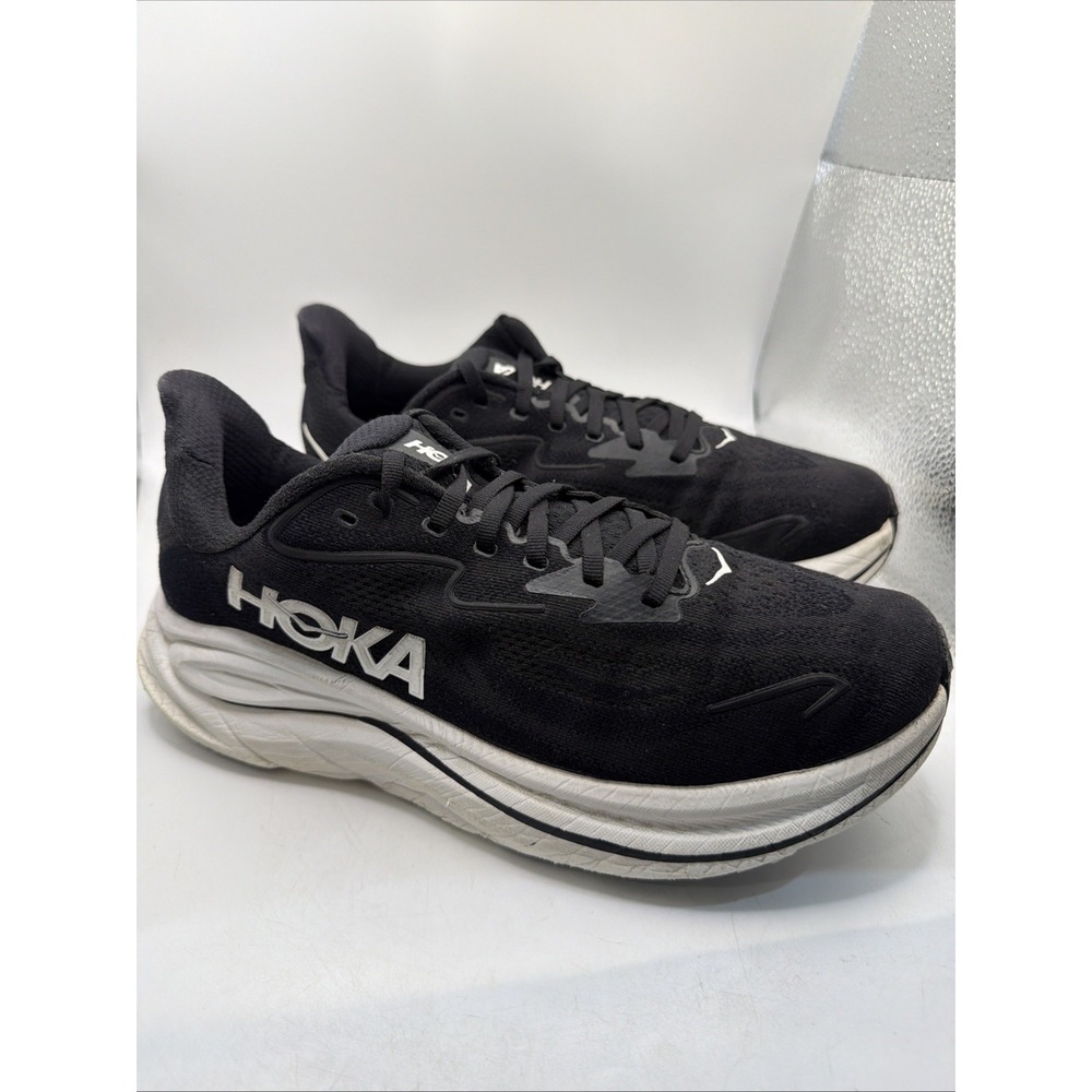 Hoka Clifton 10 Men's Black / White 1162030-BWHTSize US 9.5D, EU 43 1/3, UK 9